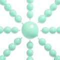 PartyWoo Light Green Linking Balloons 100pcs 6 Inch Mint Link Balloons | by PartyWoo
