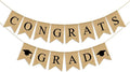 Congrats Grad Burlap Graduation Banner 2026 Congrats Grad Banner Garland No DIY by SDKI