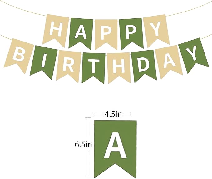 Happy Birthday Banner Birthday Party Supplies - Image 2