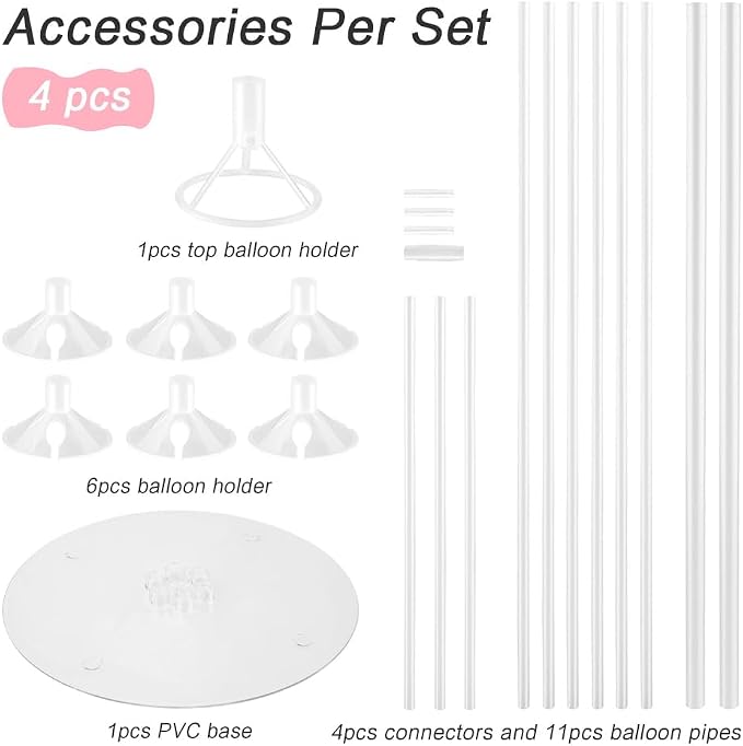 LBNZC 6 Sets Balloon Sticks - Image 2