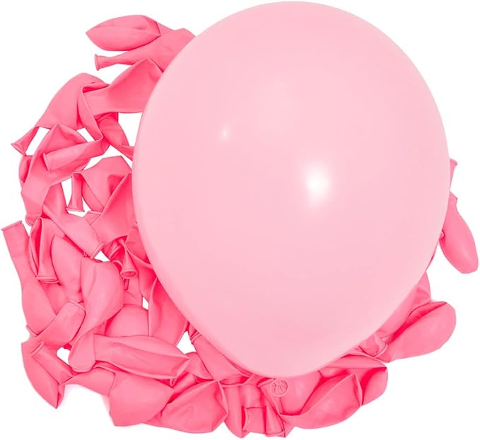 300 Pack Light Pink Balloons 12 inch Pink Latex Party Balloon Bulk - Image 3