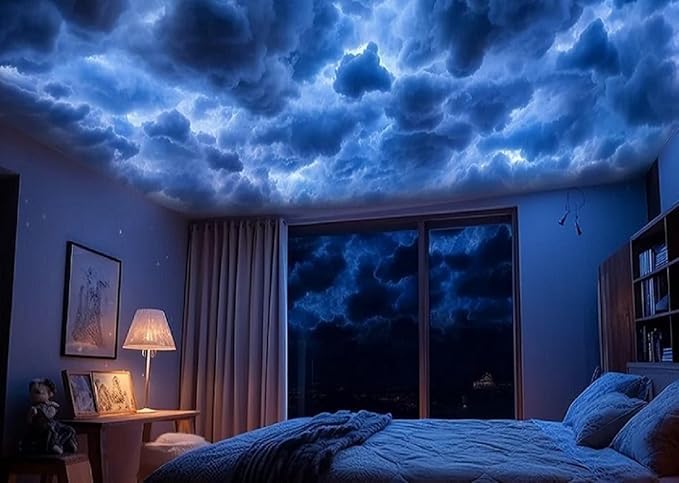 Cloud LED Lights for Ceiling. 3D Thunder Clouds RGB Light - Image 4