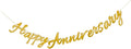 Happy Anniversary Banner Balloons Wedding Love Party and Background Indoor by Unknown