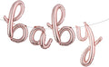 16 Inch Baby Letter Balloons Multicolor Foil Balloons BABY Balloons, Baby Shower by RUIANSI