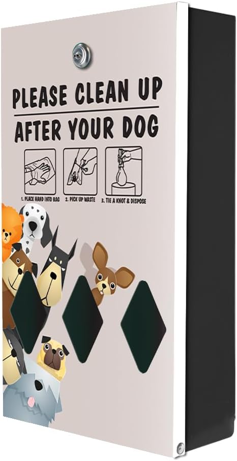 Zero Waste USA - DISPENSE-ART™ Roll Bag Dispenser & Sign - Peek a Pup | - Image 3