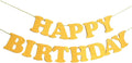 Happy Birthday Banner Yellow Happy Birthday Decorations Photo Backdrop by GLASNES