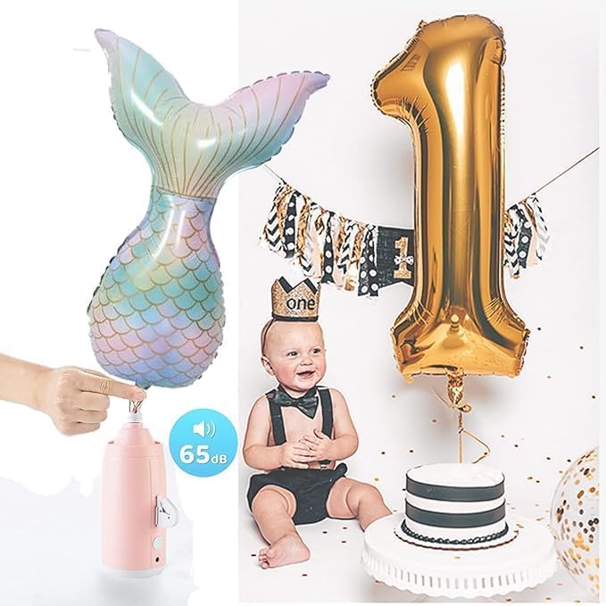Electric Balloon Pump with Ball Needle, Balloon Inflator - Image 3