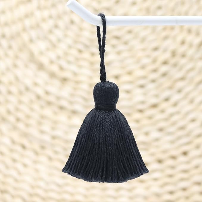 Big Size 4 PCS Tassels for Crafts, Handmade Hanging Tassels for Pillow Decor - Image 3