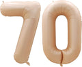 Number 70 Balloons for 70th Birthday Party Decorations, 42 Inch Jumbo Foil by GOER