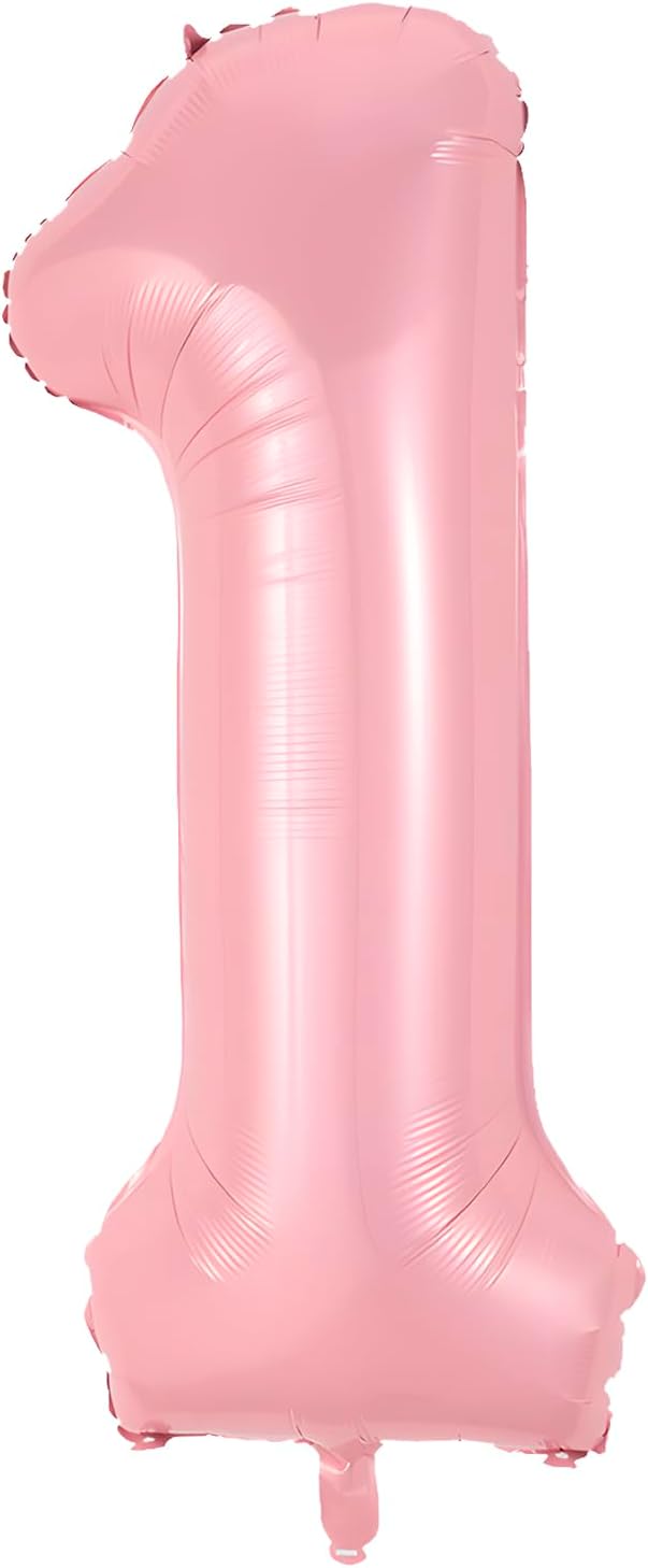 40 Inch Pink Number 1 Balloon Suitable by Unknown