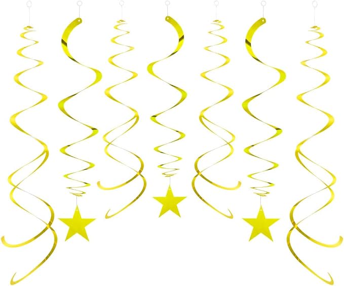 Party Swirl Decorations, Hanging Swirl by AimtoHome