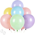 Pastel Balloons Latex Pastel Birthday Decorations 30 Pack 18 inch Round Helium by BOMSI