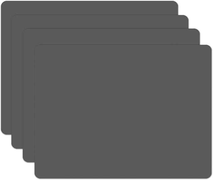 Silicone Placemats, Food-Grade Non-Slip Waterproof, Stain Resistant, Countertop by Panzexin