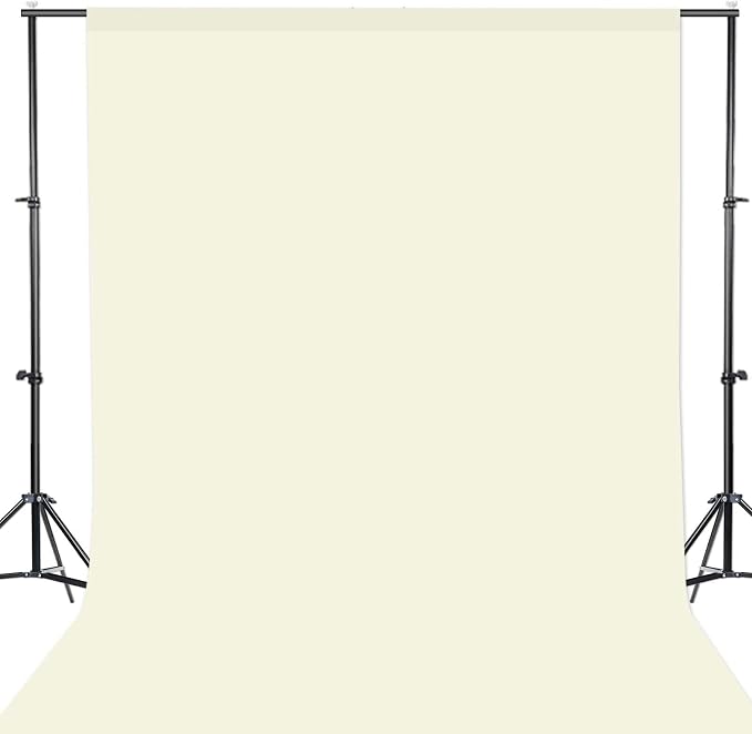 GFCC 10FTx10FT Ivory Backdrop Background by GFCC