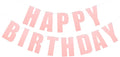MEETINGU Pink Happy Birthday Banner, Theme Party Decoration Supplies by MEETINGU