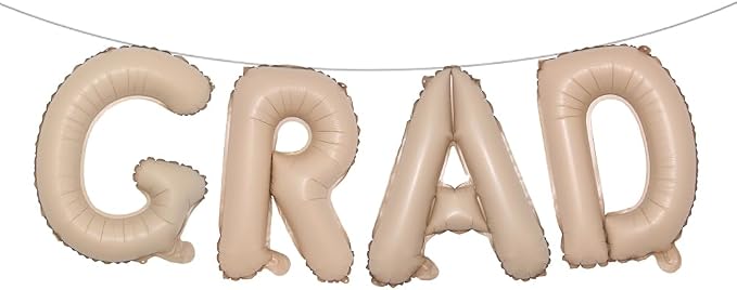 Foil Balloons Congrats Graduation Party Balloons Congratulations Letter Grad by RUIANSI