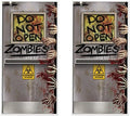 Beistle Zombie Lab Door Covers, 5’ x 30”, 2 Pieces – Plastic for Indoor & Outdoor Use – Easily Display – Halloween Decorations, Horror Front Door Cover, Scary Haunted Decor by Beistle