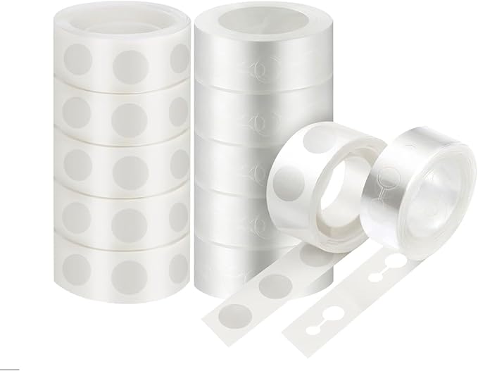 Efavormart Balloon Arch Kit – Clear Balloon Tape Strips & Glue Dot Rolls by efavormart