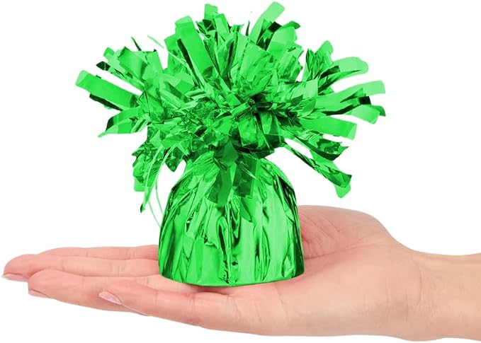 Green Foil Balloon Weight 1 Count, Adorable Party Essential - Image 3