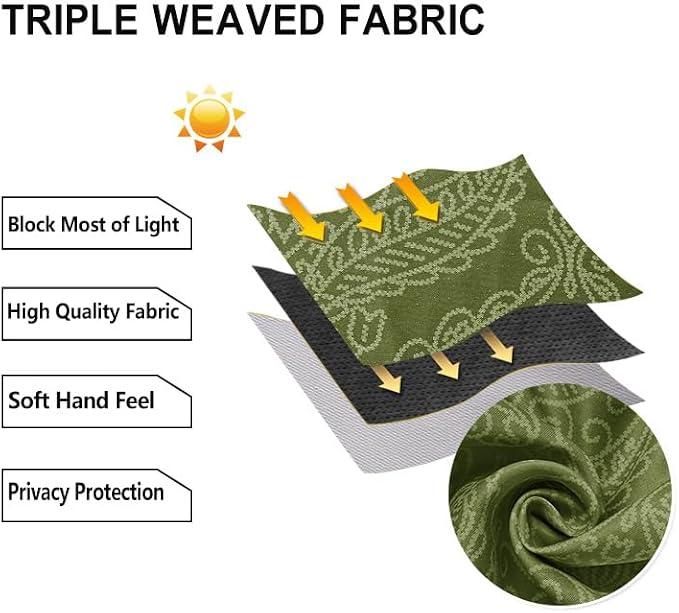 DWCN Ombre Curtains 96 inches Long - Image 6