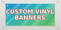 Custom Small Vinyl Banner by CollisionQuest