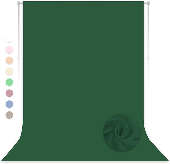 Dark Green Photography Backdrop by LYLYCTY
