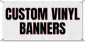 Custom 3x8 Indoor or Outdoor Heavy Duty Vinyl Banner by CollisionQuest