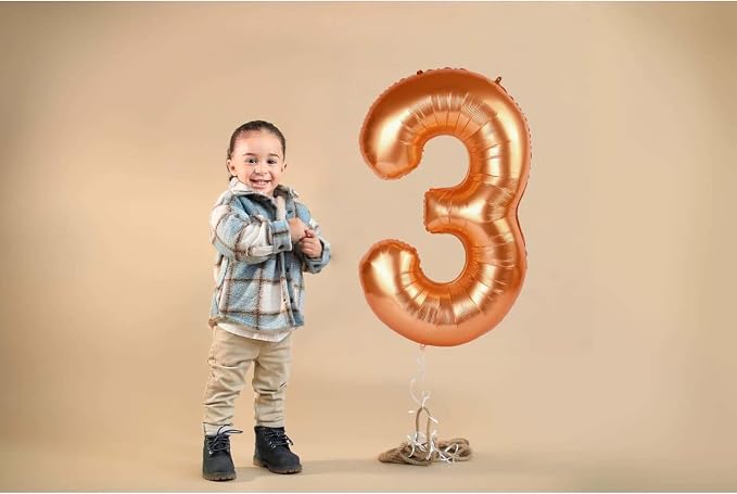 Orange 4 Balloon - Image 4