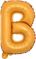 16" inch Single Orange Alphabet Letter Number Balloons Aluminum Hanging Foil by RUIANSI