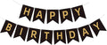 Happy Birthday Banner Birthday Party Supplies by GLASNES