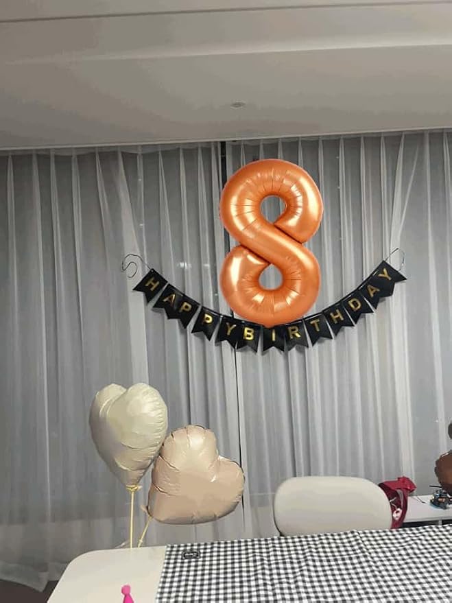 Orange 4 Balloon - Image 8