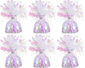 Chochkees 6-Pack Metallic Balloon Weights, Novelty and Gag Gifts, 5.5" Inches by Chochkees