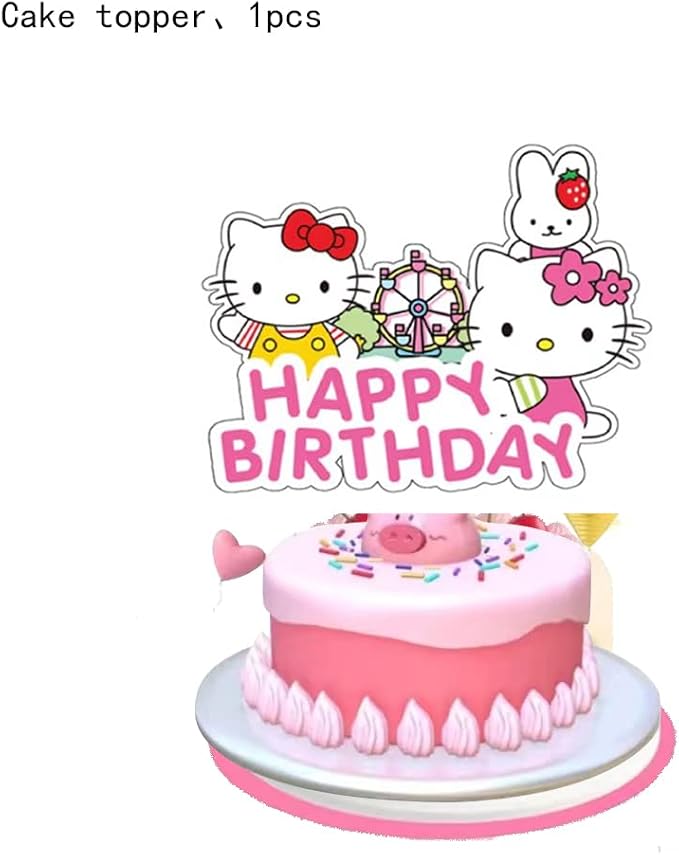 25PCS Cake Toppers Cupcake Toppers Cake Decorations Birthday Party Supplies - Image 2