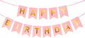 Pink Happy Birthday Banner Sign by Unknown