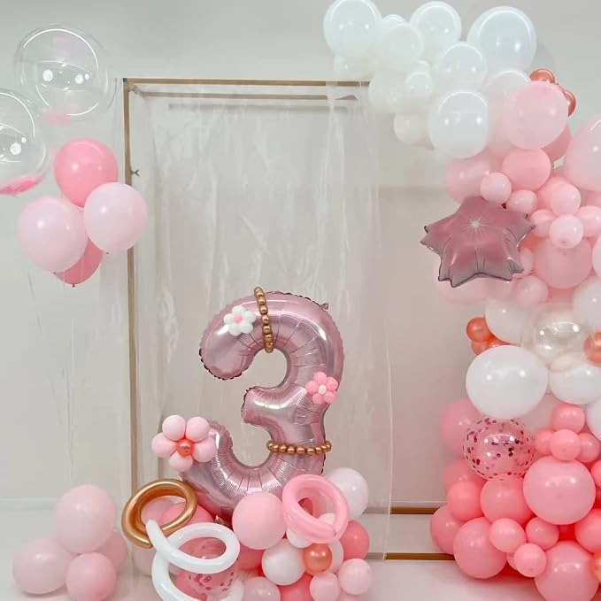 100PCS 260Q Pale pink Magic long balloons decoration shopping mall activities - Image 6