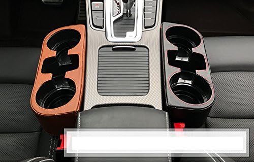 Car Cup Holder, PU Leather, Car Seat Gap Filler Organizer, Front Seat Organizer - Image 10