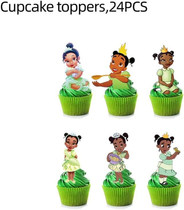 25PCS Cake Toppers Cupcake Toppers Cake Decorations Birthday Party Supplies - Image 3