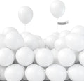 PartyWoo White Balloons 50pcs Small Mini Latex Matte Balloons 5 Inch | Wedding by PartyWoo