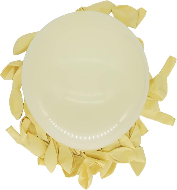 Yellow Balloon Arch Garland Kit-White Balloon 122Pcs - Image 6