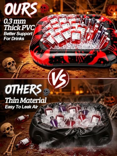 Cosweet Halloween Ice Serving Bar Party Supplies, 28'' x 22'' - Image 6