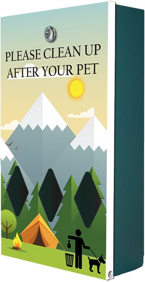 Zero Waste USA - DISPENSE-ART Roll Bag Dispenser & Sign - Camp | UV-printed - Image 3