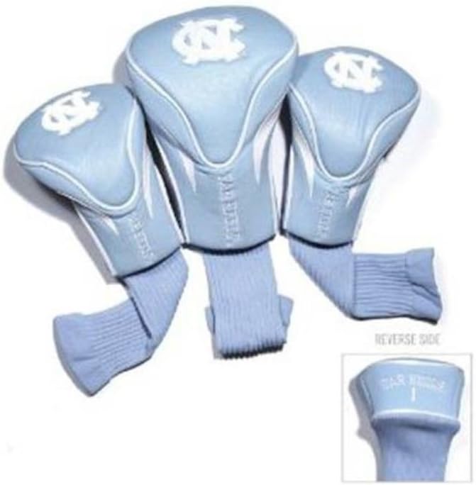 Team Golf NCAA Numbered 1, 3, & X, Fits Oversized Drivers, Utility, Rescue & Fairway Clubs, Velour Lined for Extra Club Protection