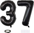 Xihuimay Number 37 Balloons 40 inch Digital Balloon Alphabet Birthday Digit by Xihuimay