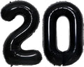 Number 20 Balloons for 20th Birthday Party Decorations, 42 Inch Jumbo Foil by GOER