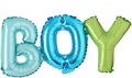 ITS A Boy girl connection Letter foil balloons children party decoration by REIANS