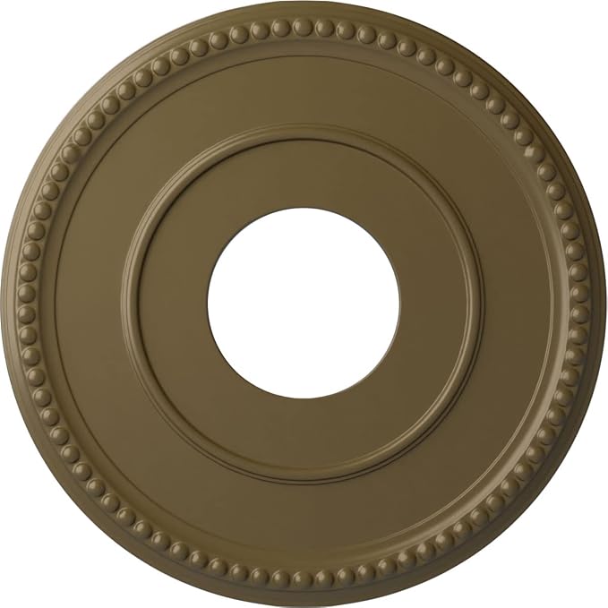 Ekena Millwork CM12BRMMF 12 1/2"OD X 3 7/8"ID X 3/4"P Bradford Ceiling by EkenaMillwork