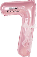 Happy birthday Big Number Balloons Foil Birthday Balloon Number Balloons Happy by MPRVAKYF