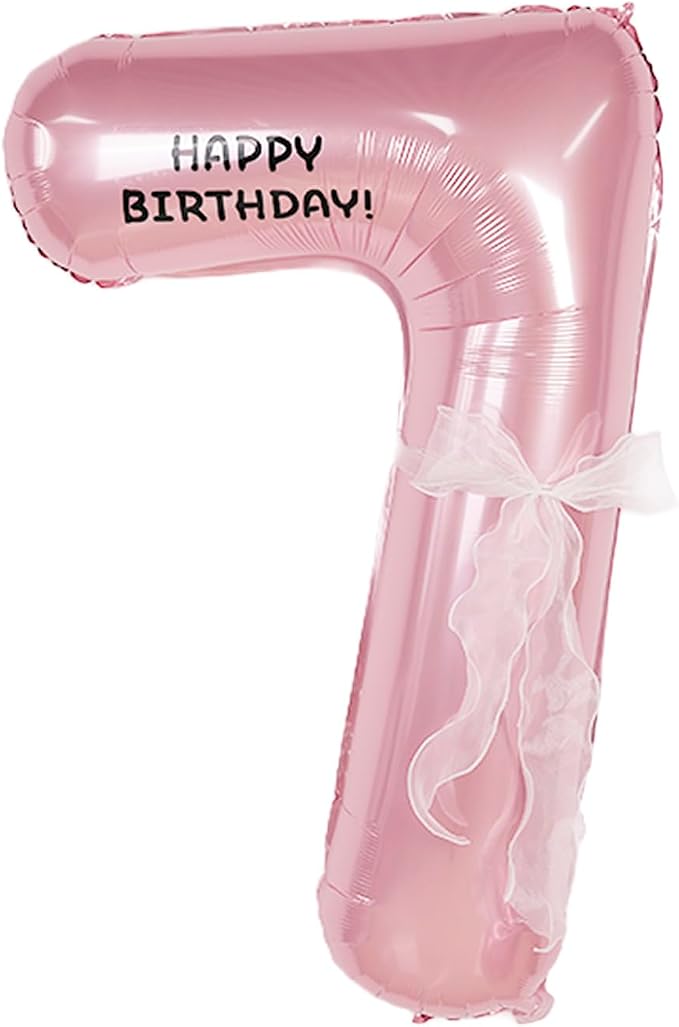 Happy birthday Big Number Balloons Foil Birthday Balloon Number Balloons Happy by MPRVAKYF