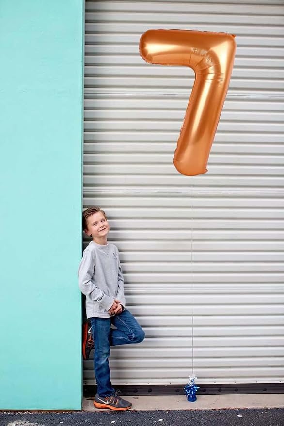 Orange Number 9 Balloon 40 Inch, 9th Birthday Party Decorations Men Women | - Image 8