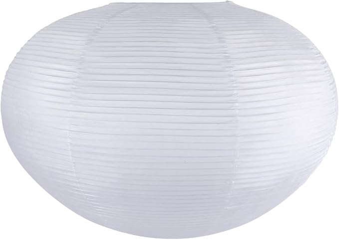 White Paper Lanterns, 20.87" Noguchi Paper Lantern Lamp shade, 1 Pack | Large - Image 9